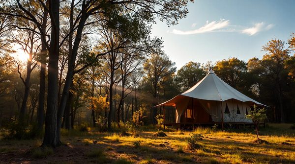 Osez le camping de luxe : luxe et nature au rendez-vous